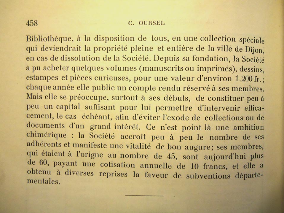 Société des Bibliophiles de Bourgogne (2) p. 458