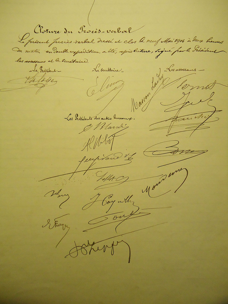 Procès verbal, 8 mai 1904 6