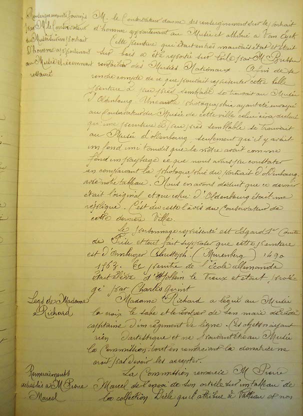 4R1-4-Séance du 31 mai 1904. Rosenthal remplace le Maire de Dijon, président de la Commission 3