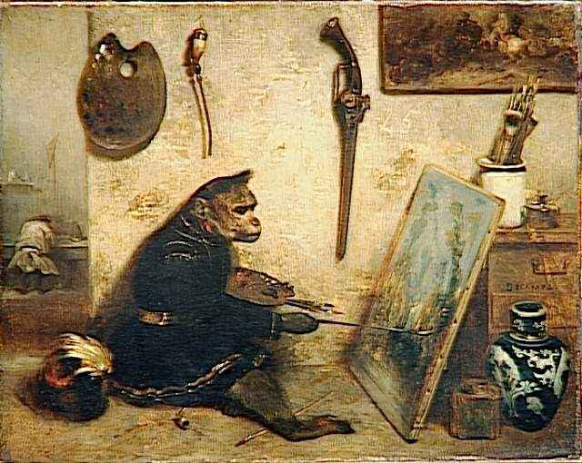 DecampsSinge-peintre