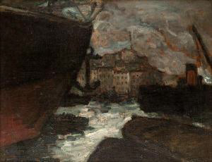 roque_jean_jacques-bateaux_dans_le_port_de_marseille